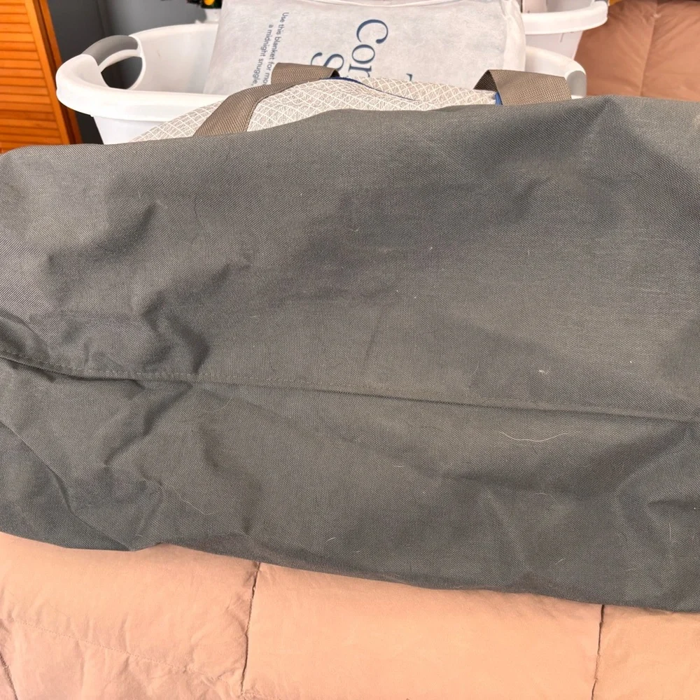 L.L. Bean Gray Duffel Bag